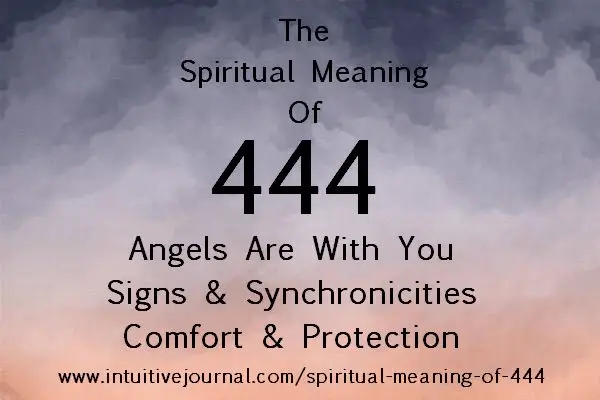 spiritual meaning of 444, angel number 444