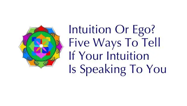 Intuition or Ego