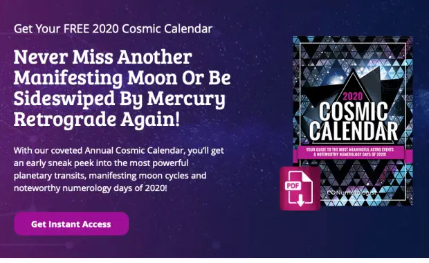 2020 Cosmic Calendar